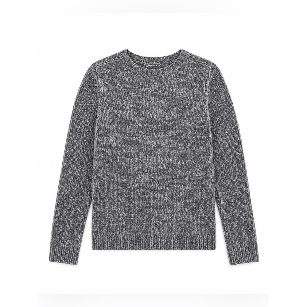 Karen Scott Women’s Gray Cable Knit Crew Neck Sweater Soft Cozy Medium - Picture 3 of 5